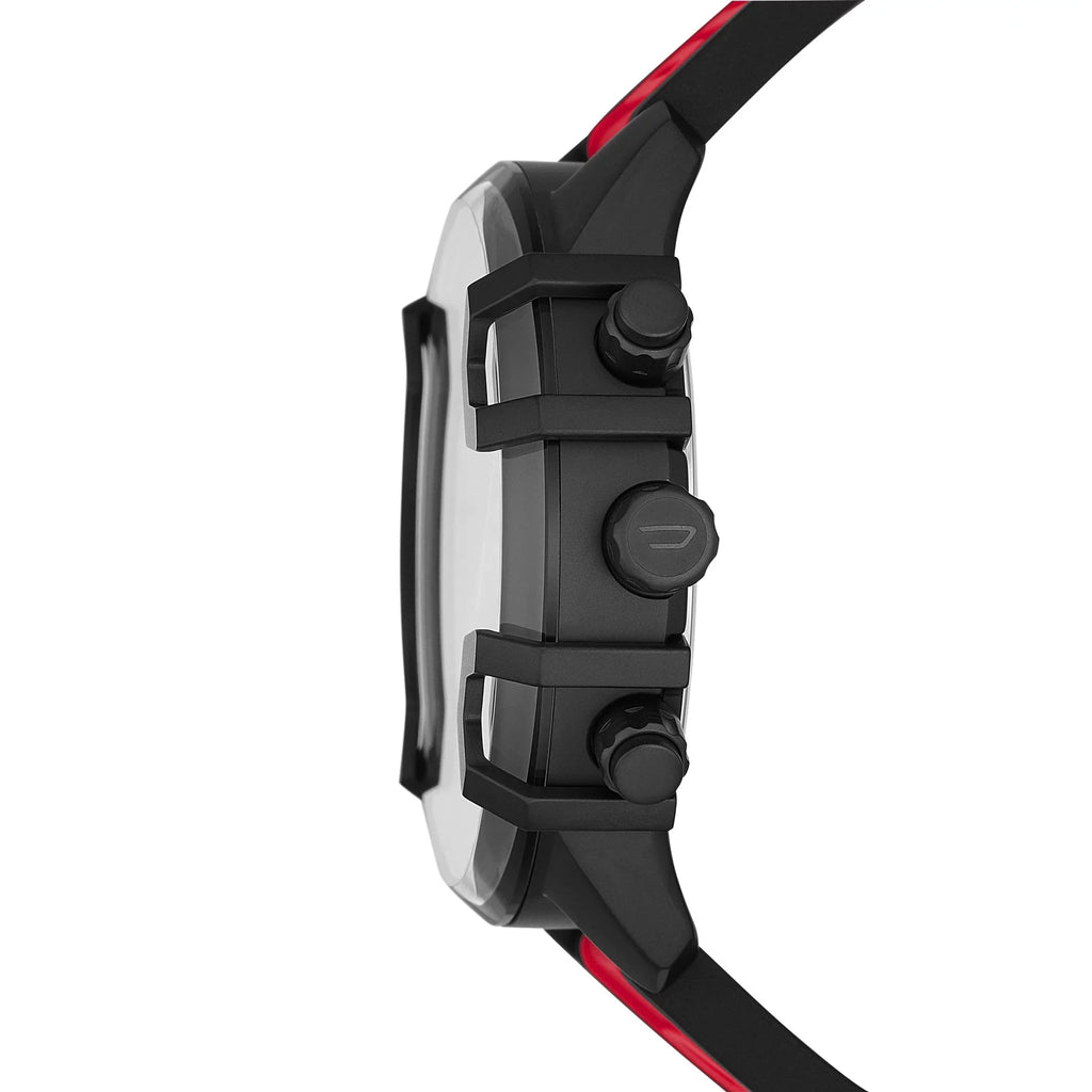 Diesel DZ4530 Griffed Chronograph Red Black