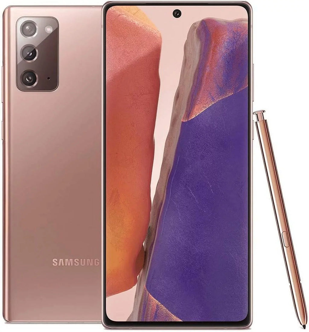 Restored Samsung Galaxy Note 20 N980F (Latin America Unlocked) 256GB Mystic Bronze (Refurbished)