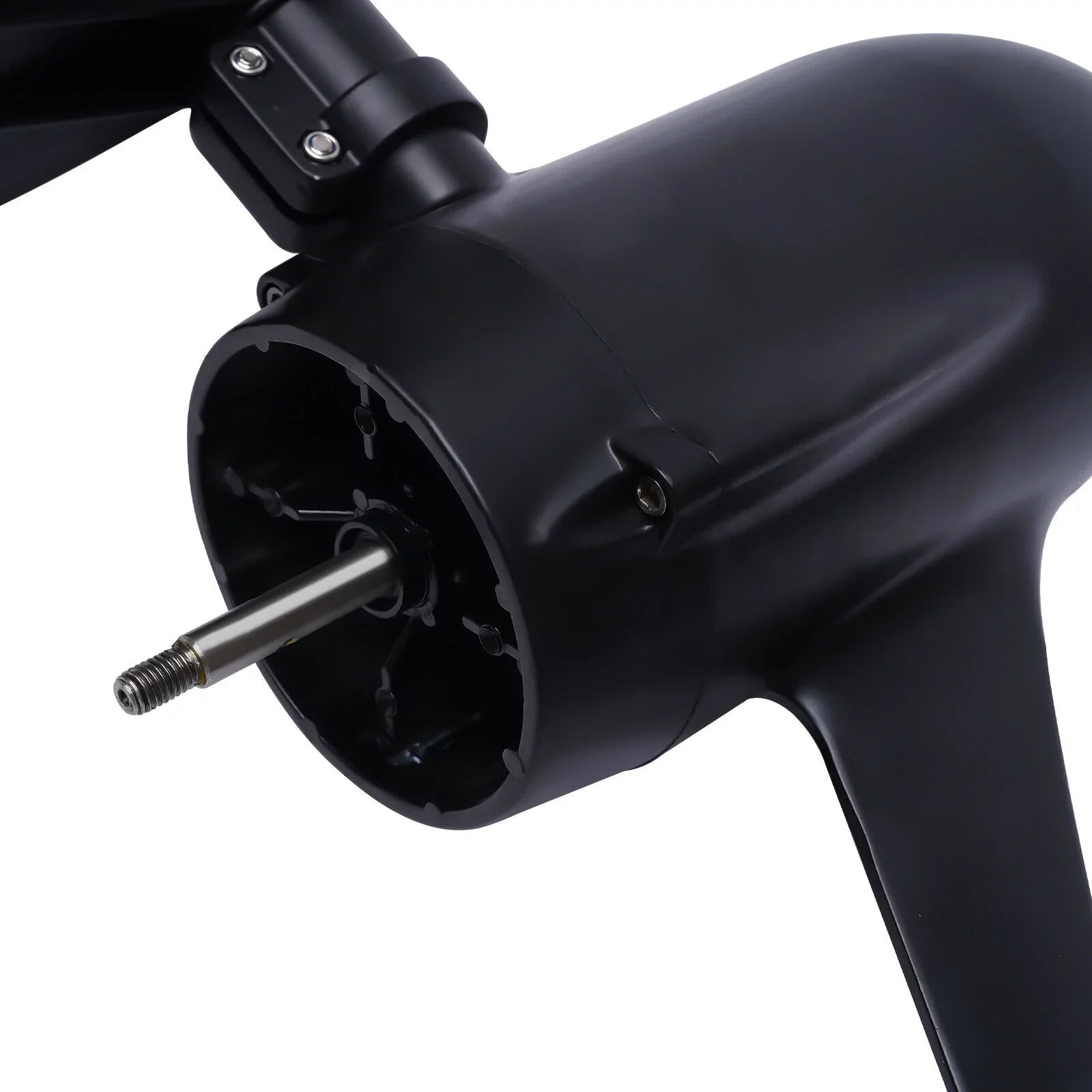 Miumaeov 10HP Electric Outboard Engine 60V 2200W Brushless Trolling Motor Jet Pump Propeller Fishing Watercraft Engine for Small Water Vehicles Inflatable Vessel Canoes Aluminum Fishing Vessel