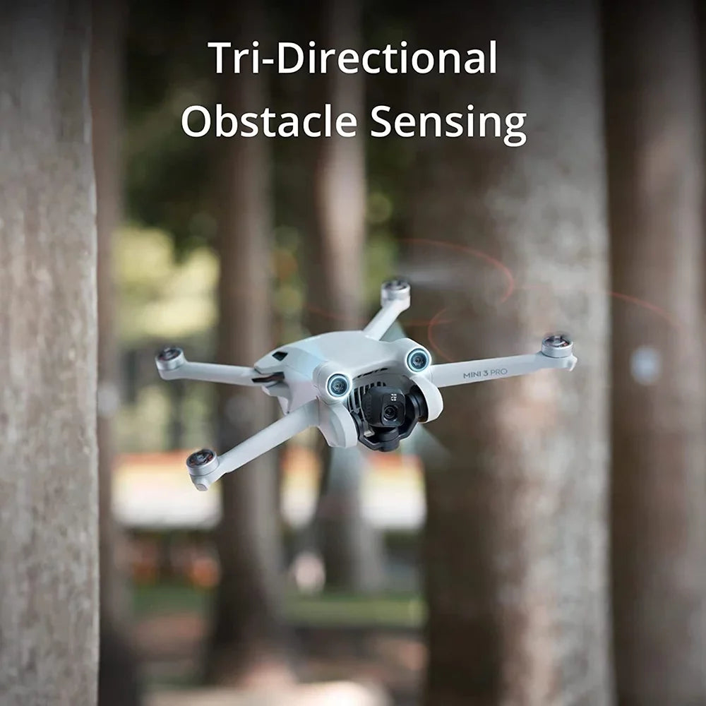 Open Box DJI Mini 3 - Lightweight and Foldable Mini Camera Drone with 4K HDR Video, 38-Min Flight Time, True Vertical Shooting, and ligent Features