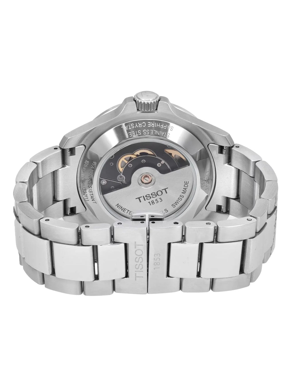 Tissot V8 Swissmatic Steel Silver Dial Men Automatic Watch T106.407.11.031.00