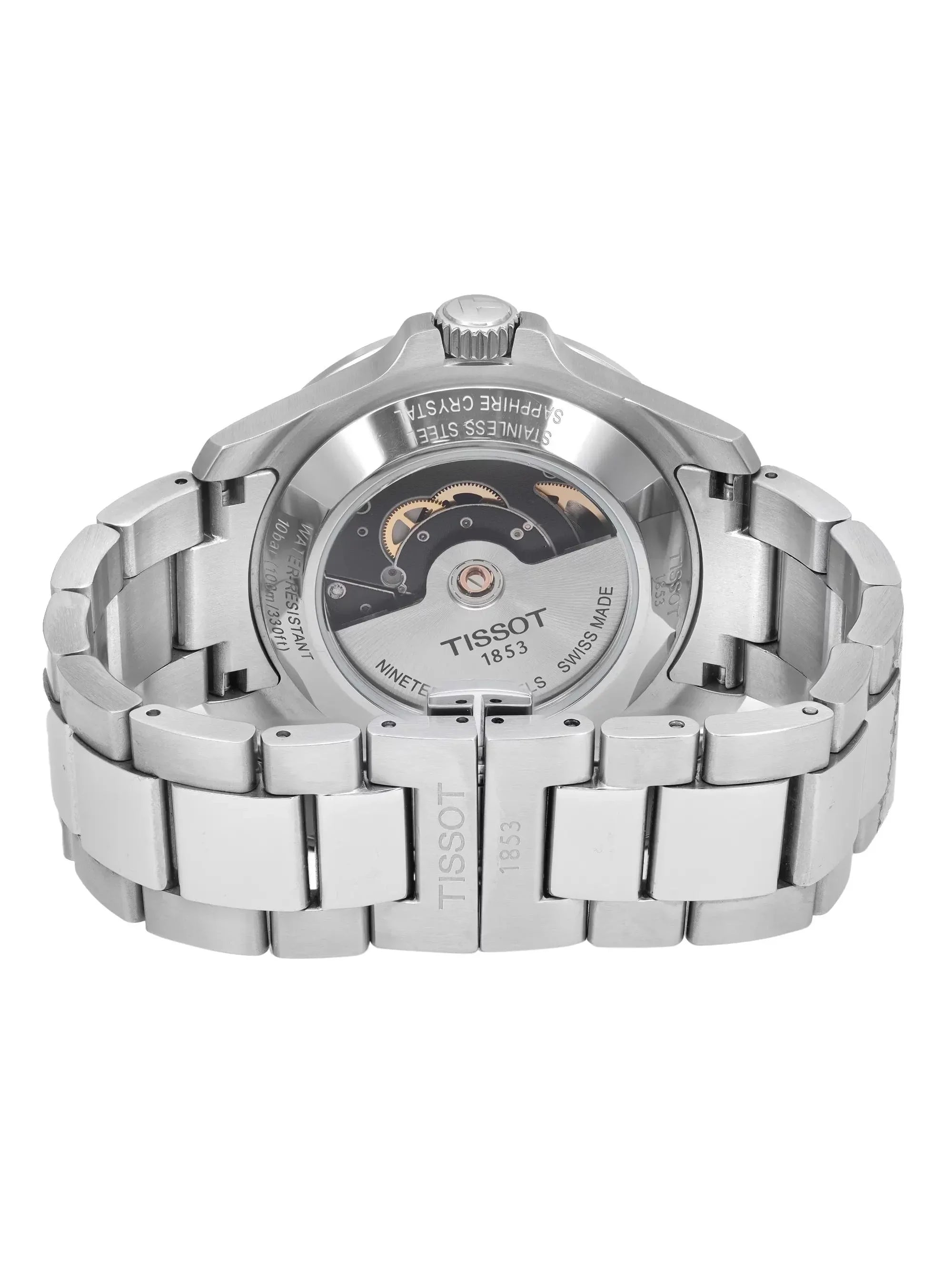 Tissot V8 Swissmatic Steel Silver Dial Men Automatic Watch T106.407.11.031.00
