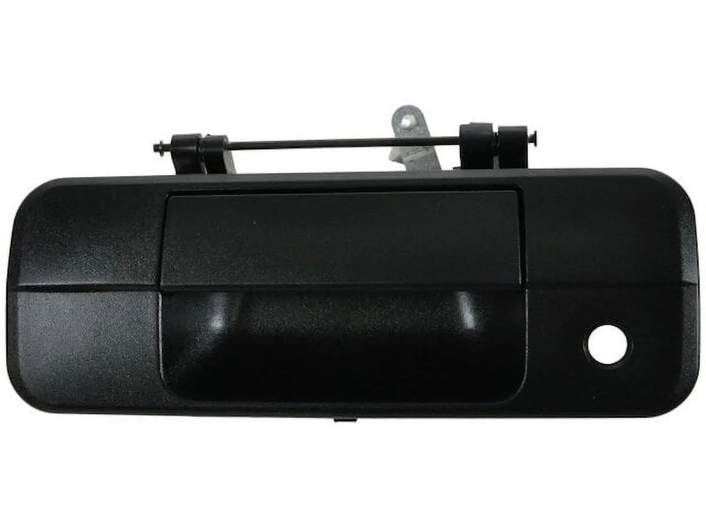 Tailgate Handle - Textured Black - without Backup Camera - Suitable with 2007 - 2013 Toyota Tundra (Models without Rear-View Camera) 2008 2009 2010 2011 2012