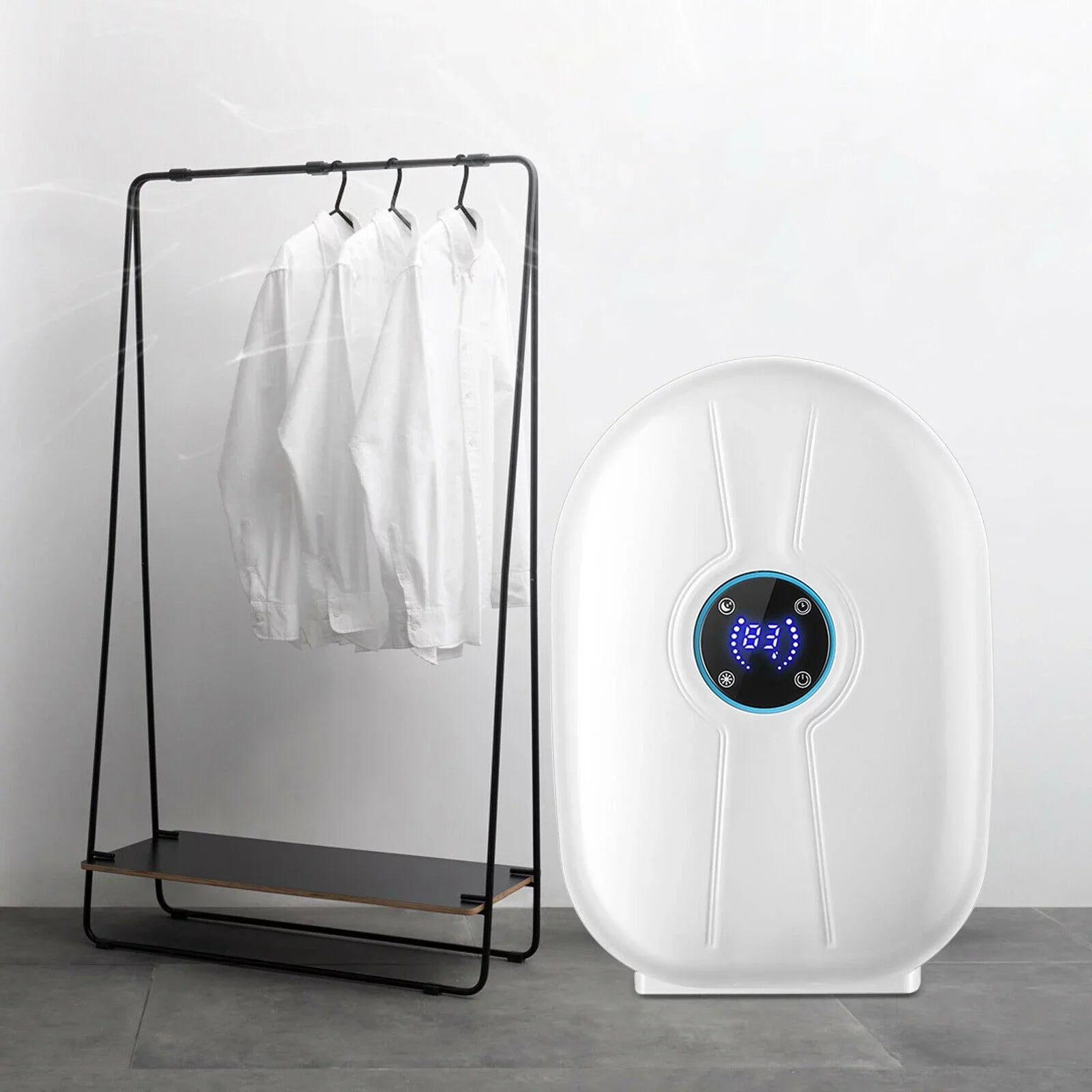 500ml Mini Dehumidifier Digital Home Bedroom Air Dryer Machine Remote 22W