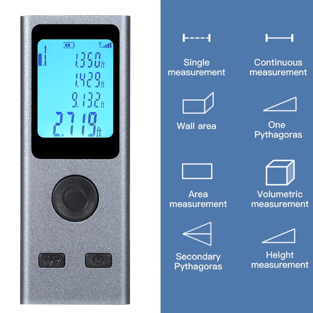 Lepmerk ligent Rangefinder ligent 30M Digital Rangefinder USB Rechargeable Handheld Rangefinder