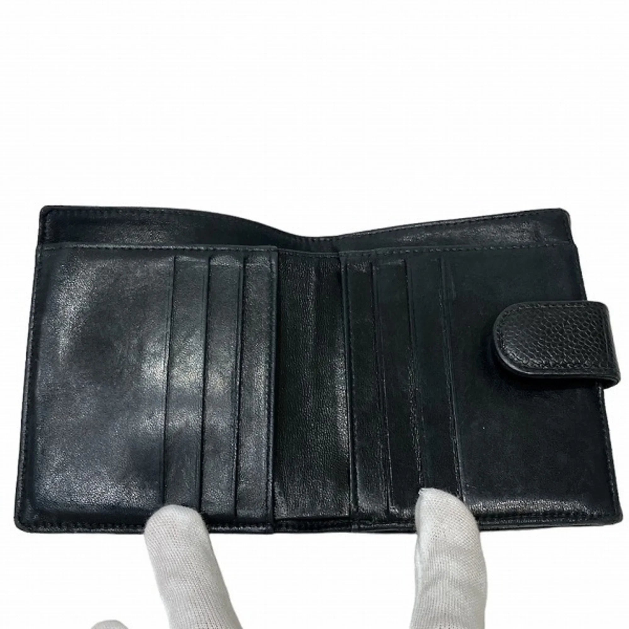 Pre-Owned CHANEL A13496 Bifold Wallet Women's (Fair)