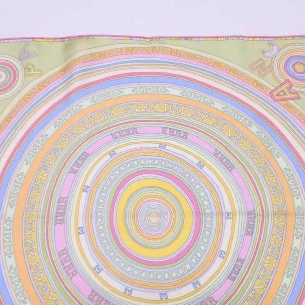 Pre-Owned Hermes HERMES Scarf Petit Carre Silk Multicolor Women's (Good)