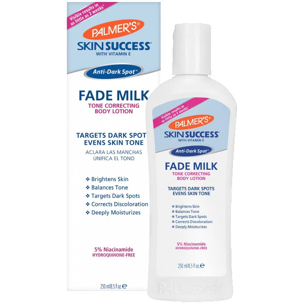 Palmer's Skin Success Anti-Dark Spot Fade Milk Body Lotion 8.5 fl oz Pack of 2