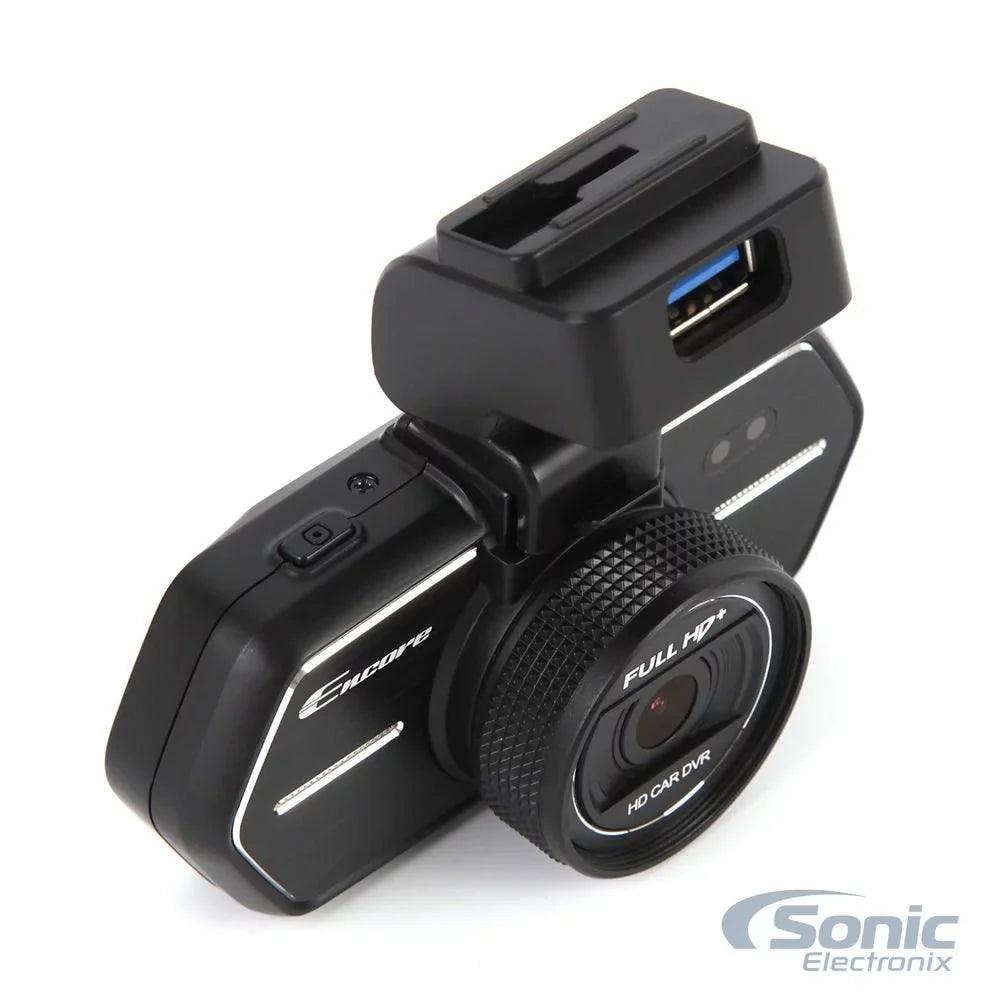 Encore ENDVR-S1 HD DVR Camera with GPS Tracking Ultra HD Video DVR Drive Camera with GPS Tracking Support and Real-time recording and storage