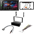 KIT4923 Bundle for 2013-2016 Chevy City Express W/ Pioneer AVH-241EX Double DIN Car Stereo with Bluetooth/Backup Camera/Installation Kit/in-Dash DVD/CD AM/FM 6.2" Touchscreen Digital Media Receiver