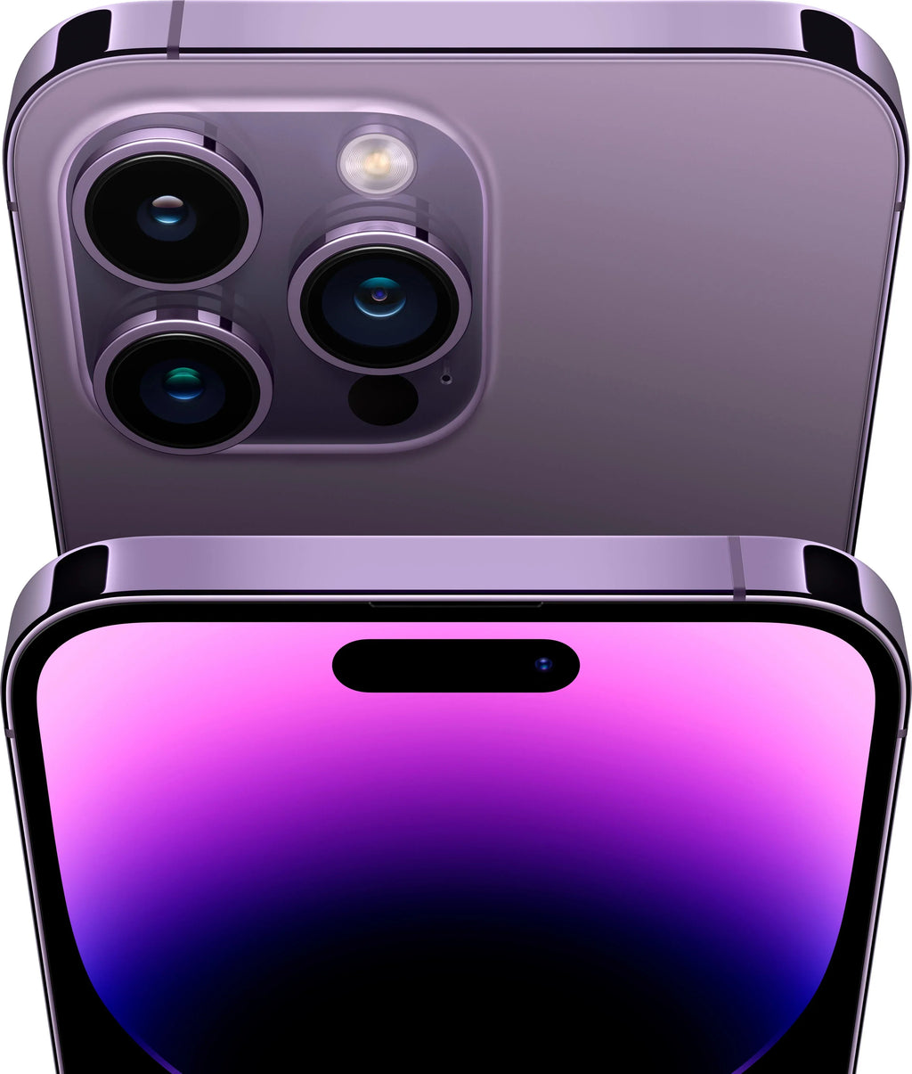 Pre-Owned Apple iPhone 14 Pro Max - Carrier Unlocked - 128GB Deep Purple (Good)