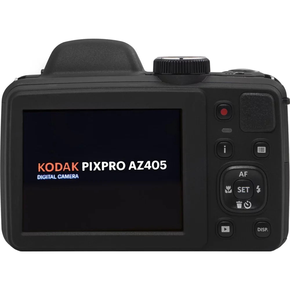Open Box KODAK PIXPRO AZ405-BK 20MP Digital Camera 40x Optical Zoom 24mm Wide Angle Lens Optical Image Stabilization 1080P Full HD Video 3" LCD Vlogging Camera (Black)