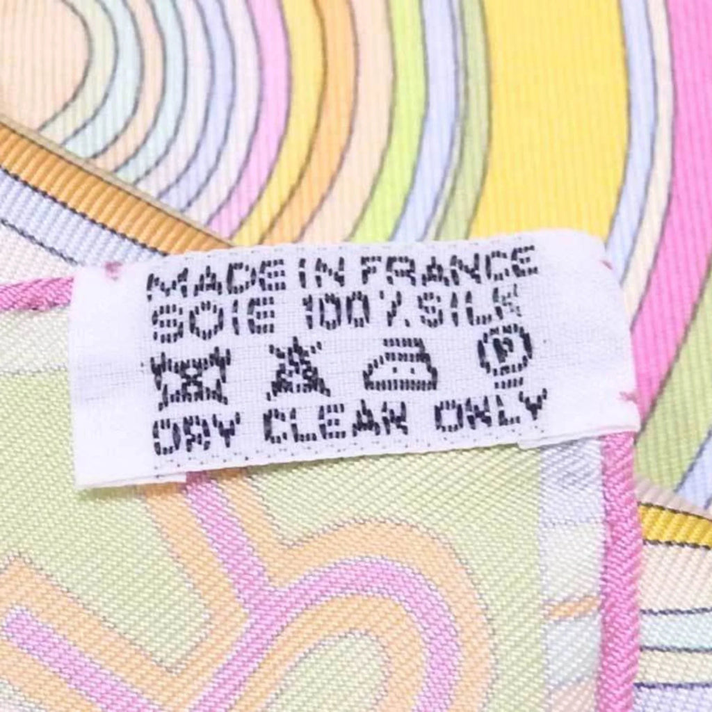 Pre-Owned Hermes HERMES Scarf Petit Carre Silk Multicolor Women's (Good)