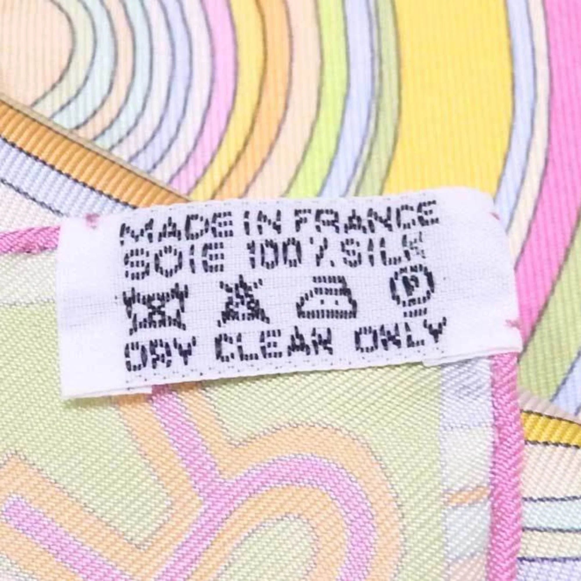 Pre-Owned Hermes HERMES Scarf Petit Carre Silk Multicolor Women's (Good)