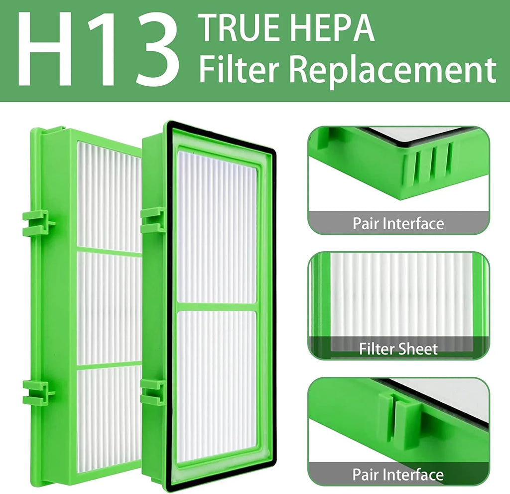 HAPF300AHD Remover True HEPA Filter Matching with Holmes Aer1Series Air Purifier, HAPF30AT True HEPA Allergen Remover, Parts HAPF300AH-U4R & HAP242-NUC (4 True HEPA + 8 Pre Filter)