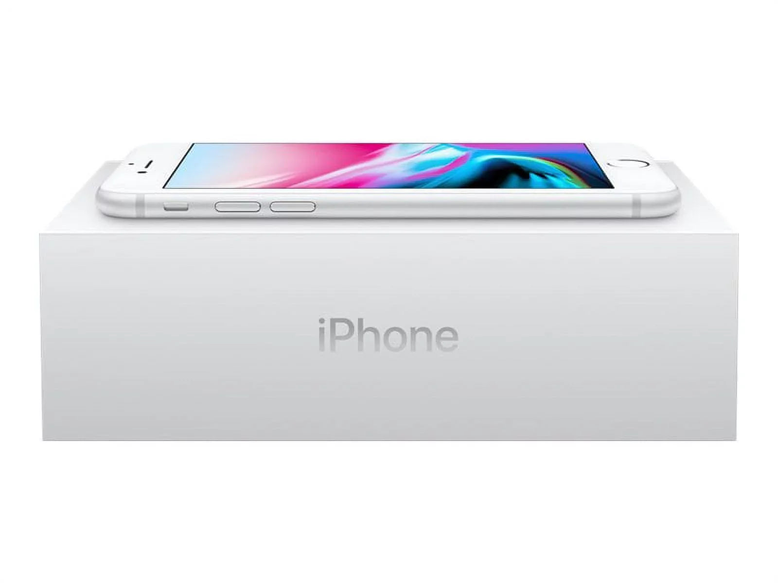 Restored Apple iPhone 8 Plus 256GB, Silver - Unlocked LTE (Refurbished)
