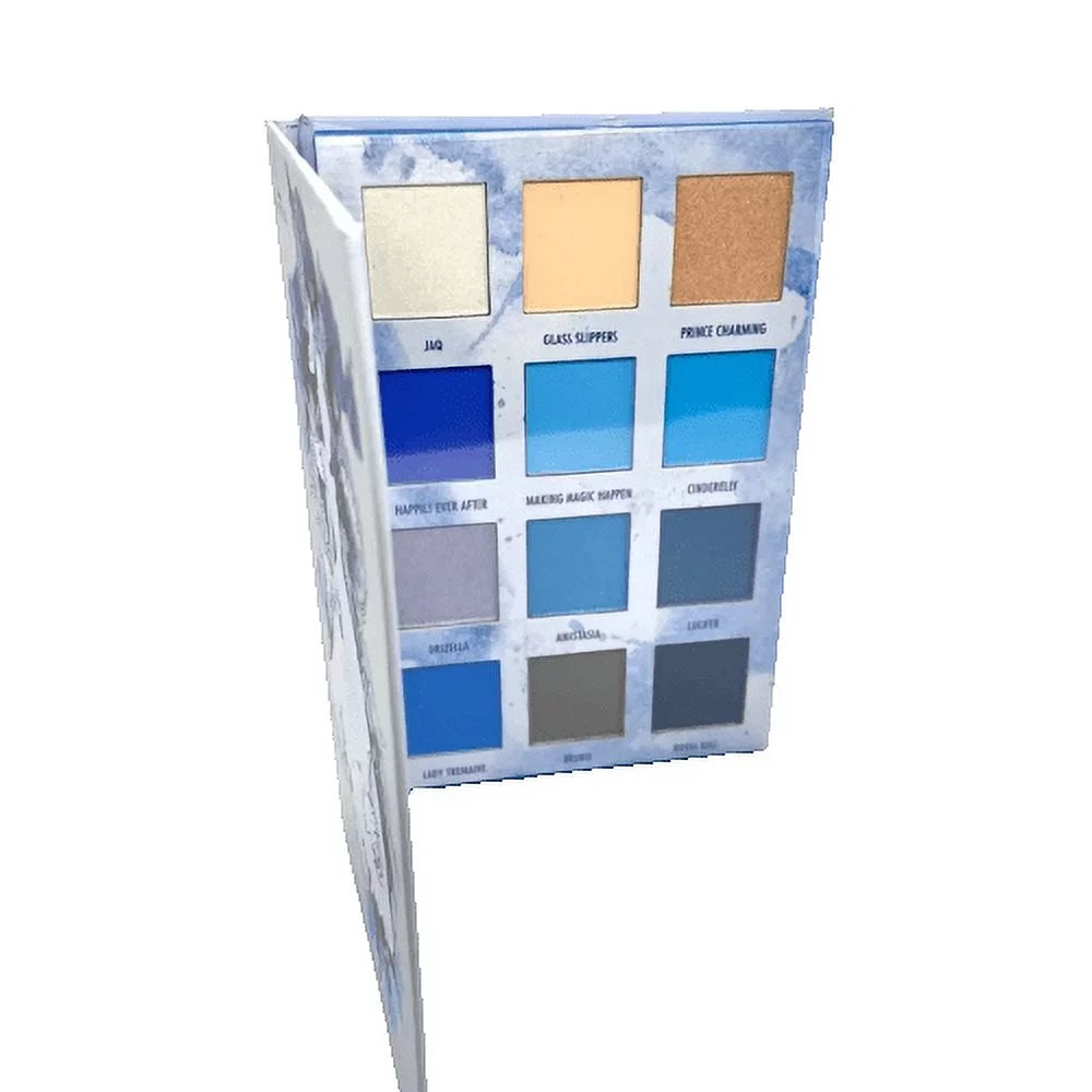 Disney Princess Cinderella Shimmer Mate Blue Eyeshadow Book Palette