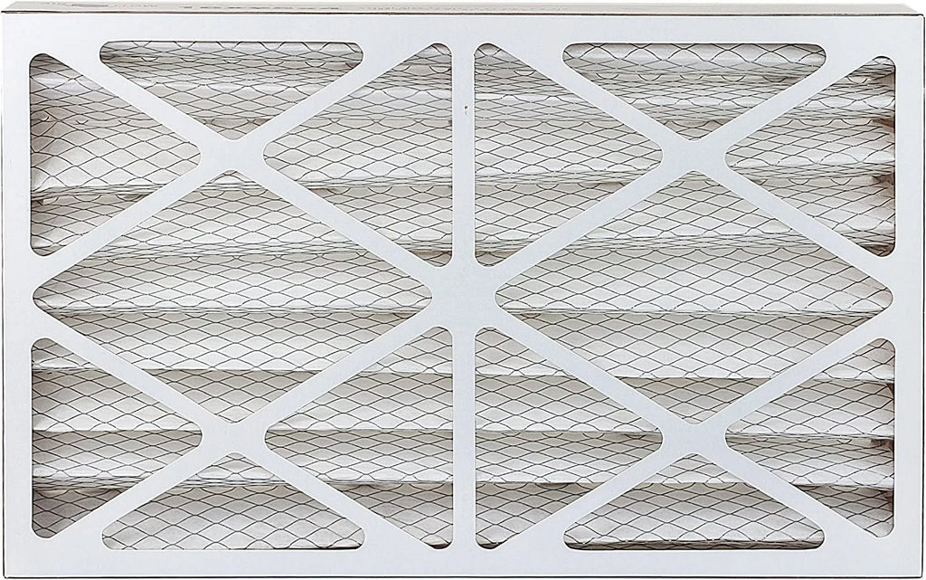 Filterbuy 10x25x4 MERV 13 Pleated HVAC AC Furnace Air Filters (5-Pack)