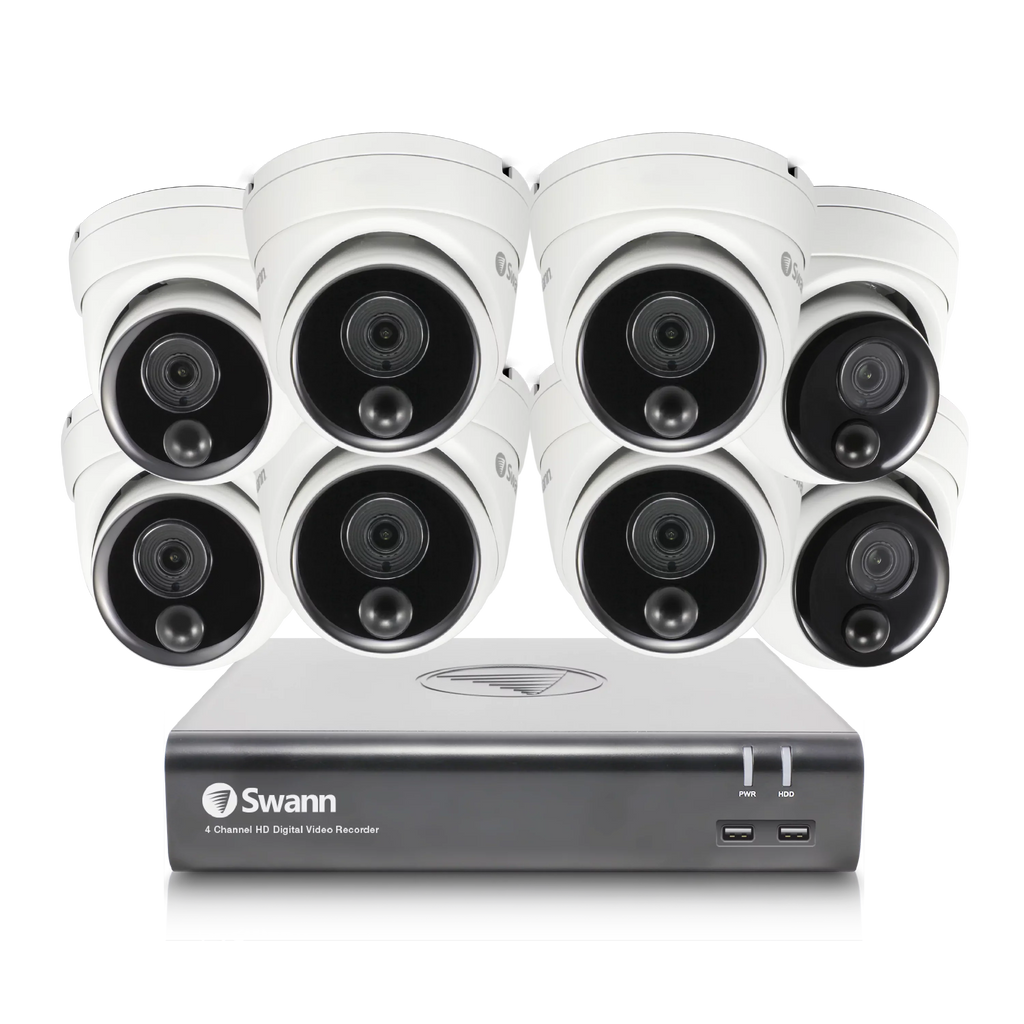 Swann 8 Camera 8 Channel 1080p Full HD DVR Security System - SWDVK-84580V8D