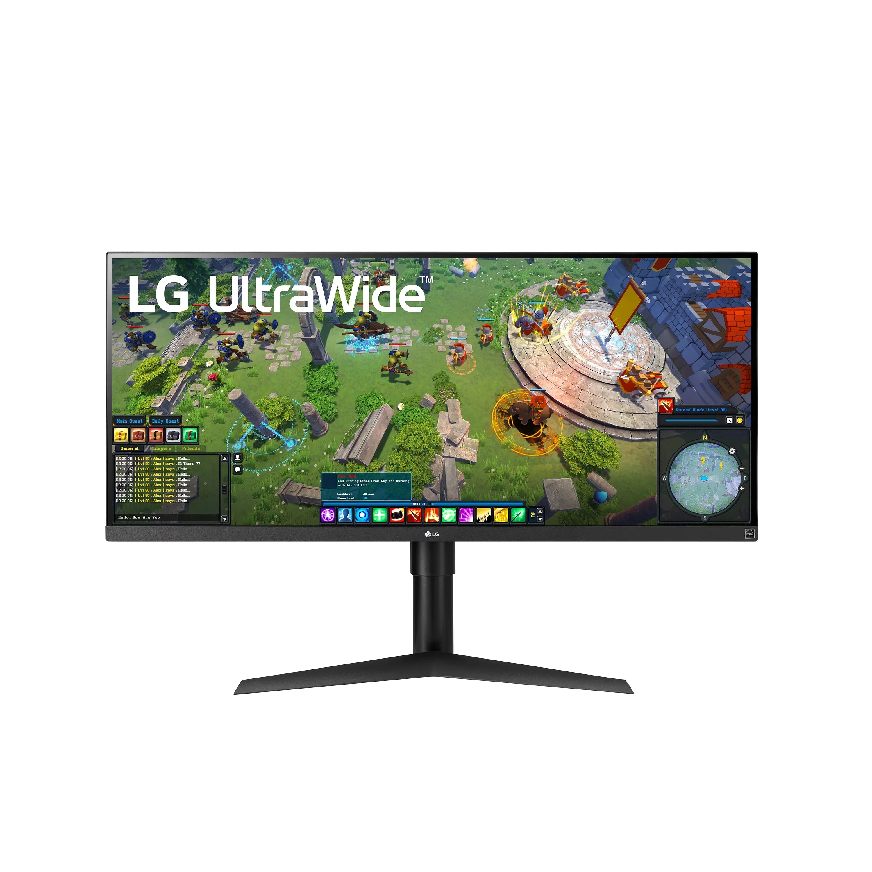 LG 34" Class UltraWide FHD HDR FreeSync Monitor with USB Type C - 34WP65G-B
