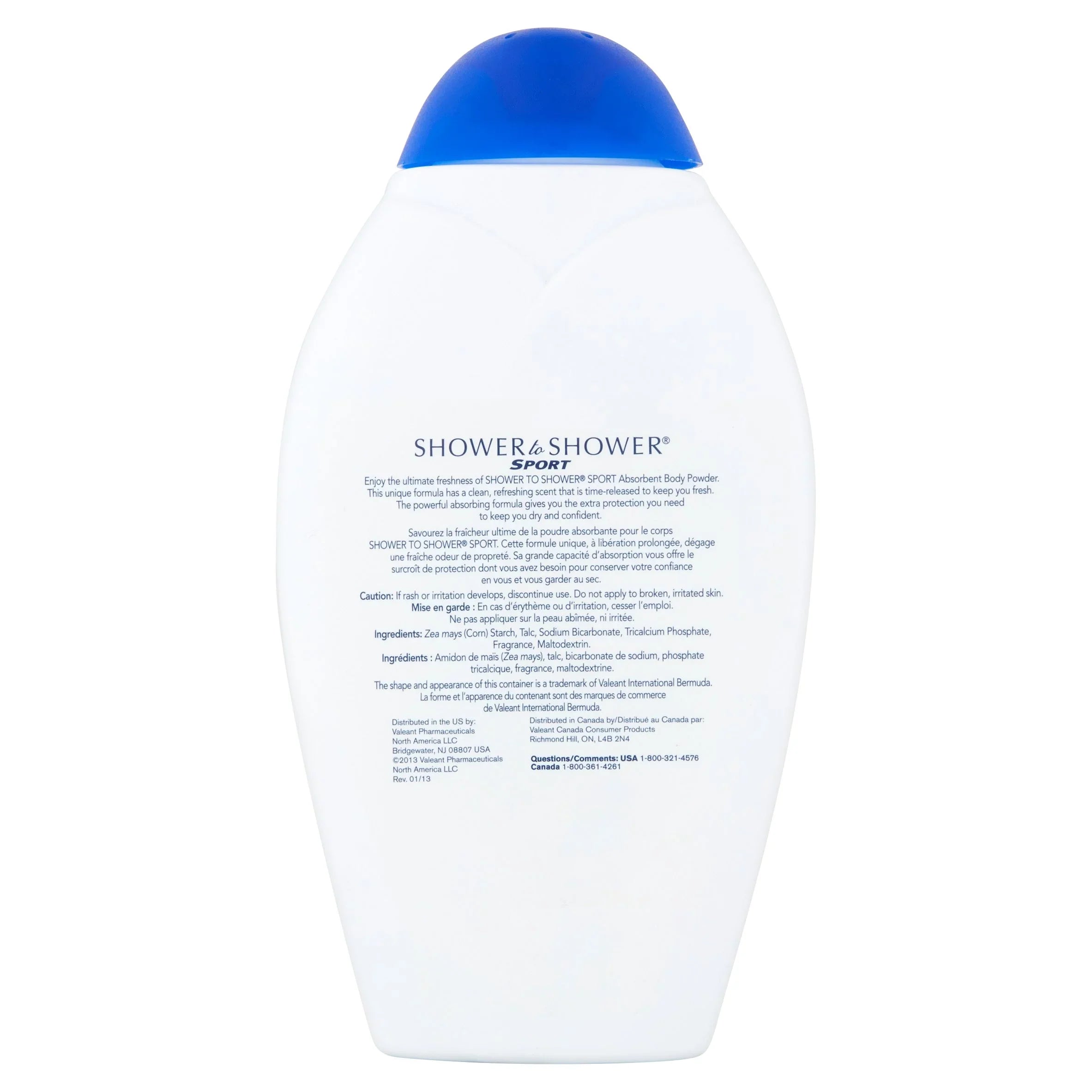 Shower To Shower Body Powder Sport, 13 oz (Pack of 3)