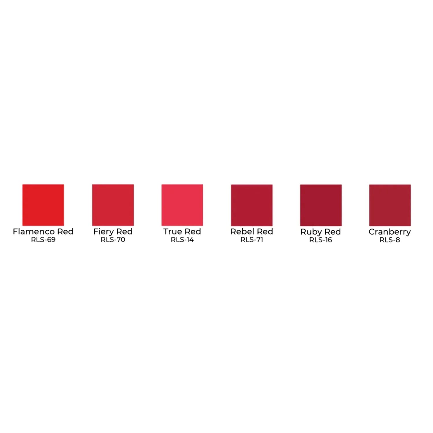 Reds Lip Color Palette