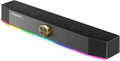Thomson Computer Speakers, Bluetooth Computer SoundBar, Dyna RGB PC Speakers with 10W Stereo Sound, 3.5mm Aux-in
