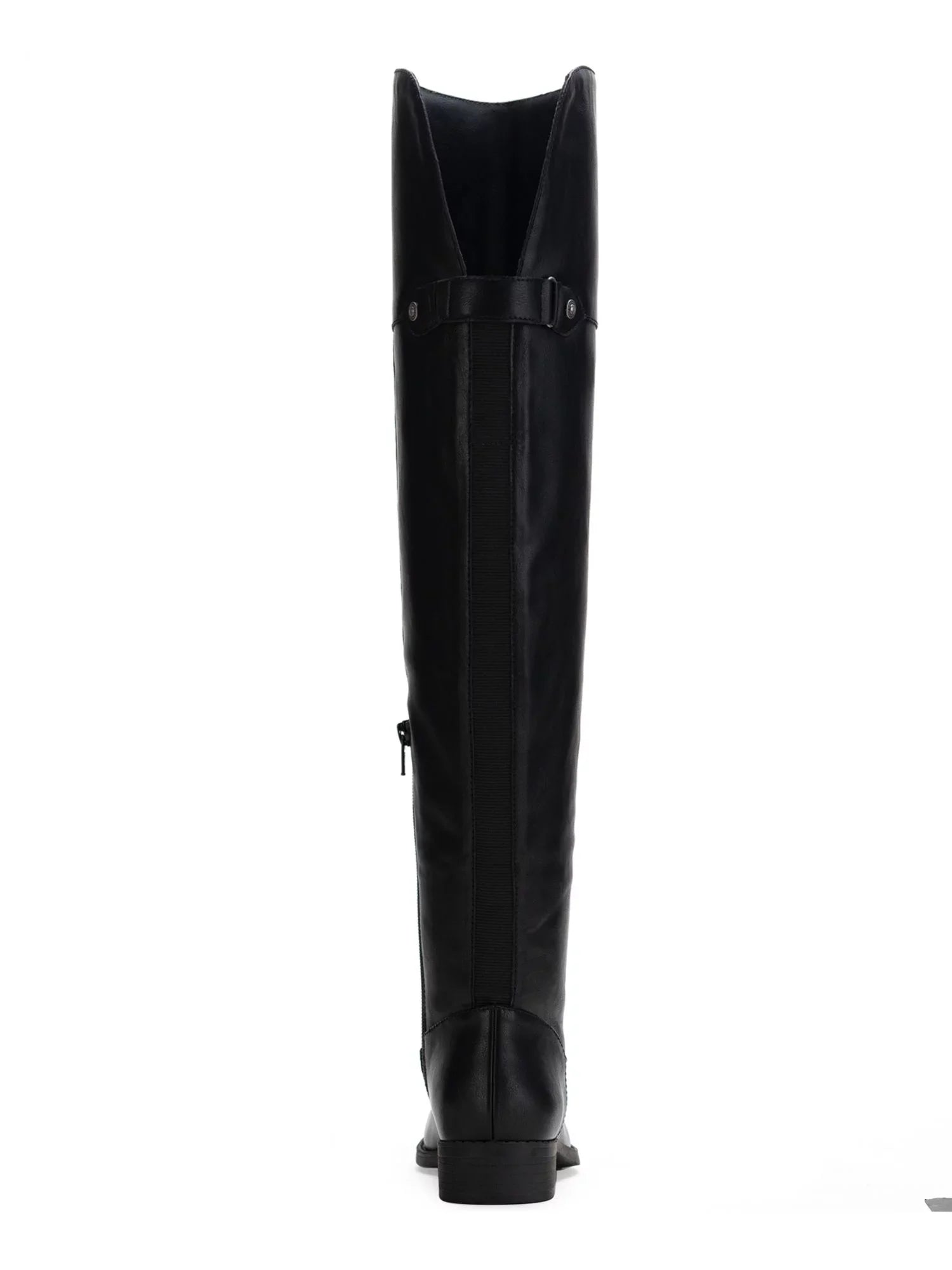 SUN STONE Womens Black Cushioned Gore Zipper Accent Slip Impervious Allicce Round Toe Dress Boots Shoes 8.5 M WC