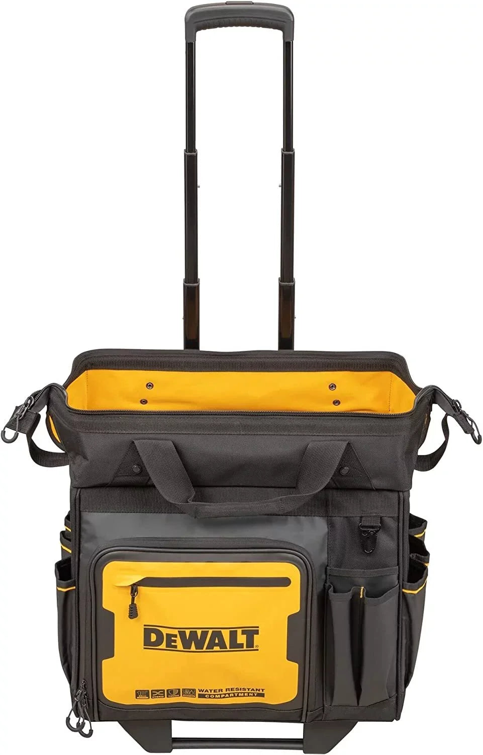 DEWALT Tool Bag with Wheels, Tool Storage and Organization, Strong and Water Impervious 18 Inch DWST560107