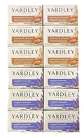 Yardley English Lavender Bath Bar, 4.25 oz 6 PCS, Yardley Oatmeal & Almond Bath Bar, 4.25 oz 6 PCS