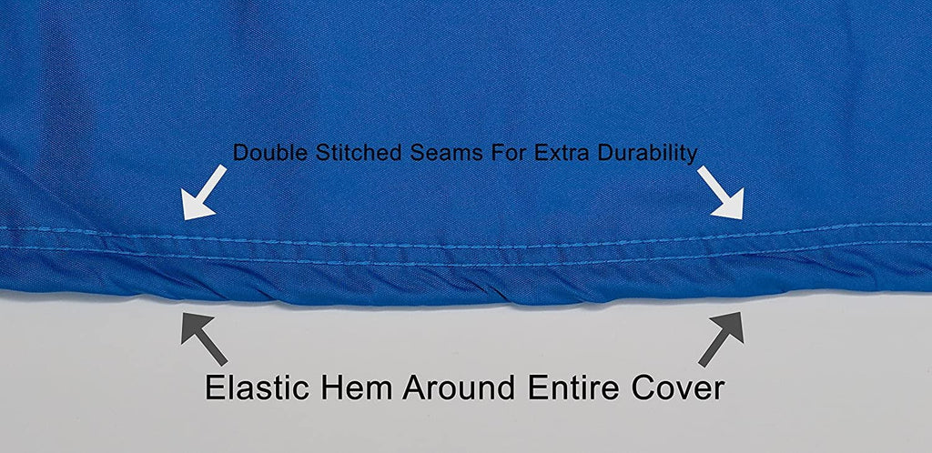 Environment Jet Ski Coating for SEA DOO SPI 650 1994-1997 - Silver - Sun Protection - All Environment - Trailerable - Protects from Rain, Sun, and More! Includes Trailer Straps & Storage Bag