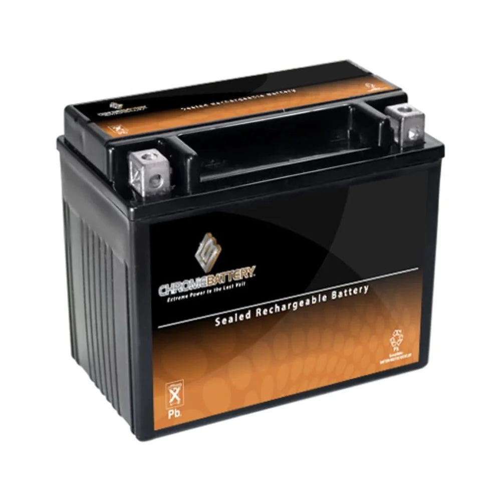 Chrome Battery YTZ7S-BS (YTZ7S 12 Volt,6 Ah, 90 CCA) Motorcycle Battery for Gas Gas Fsr450 450cc Year (all Years Until 08)