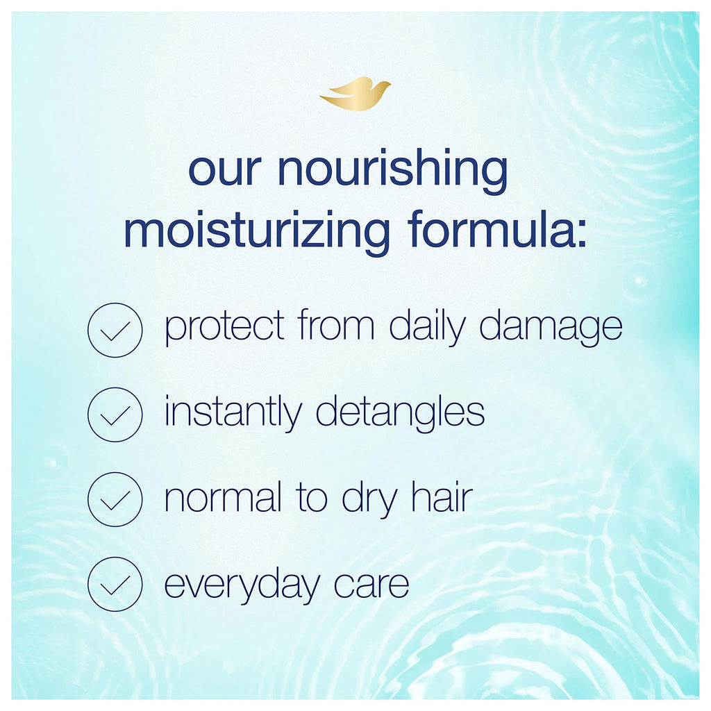Dove Nutritive Solutions Moisturizing Conditioner Daily Moisture 4 Count For Dry Hair Deep Conditioner Detangles And Nourishes Dry Hair 12 Oz