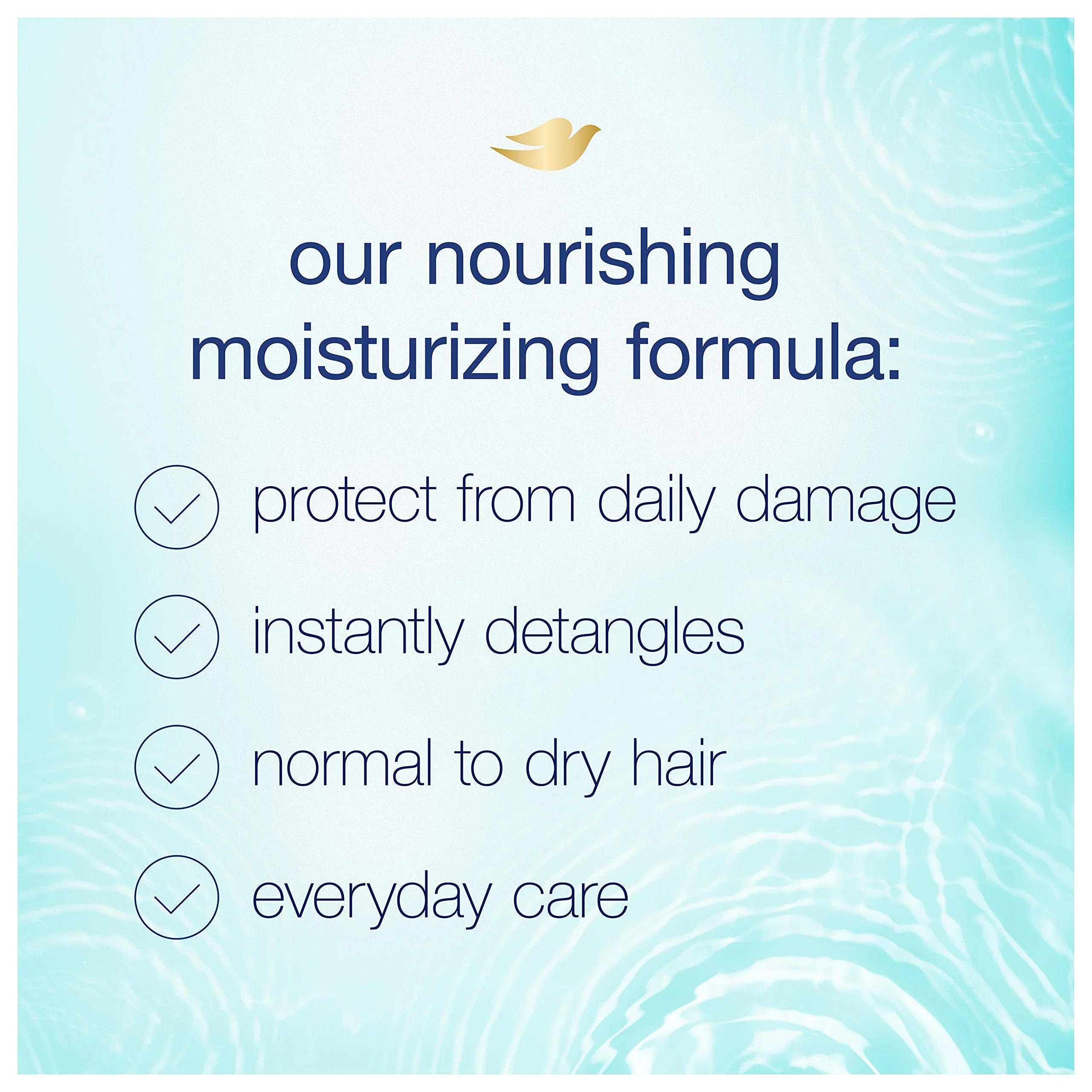 Dove Nutritive Solutions Moisturizing Conditioner Daily Moisture 4 Count For Dry Hair Deep Conditioner Detangles And Nourishes Dry Hair 12 Oz