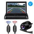 New 5inch HD Backup Camera Car Monitor Rear Camera View Parking System Night Vision