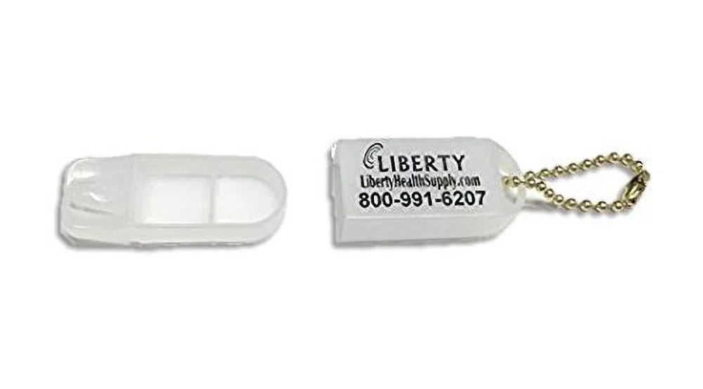 Stay Dri Hearing Aid Dehumidifier - Includes Free Liberty Keychain Hearing Aid Battery Holder