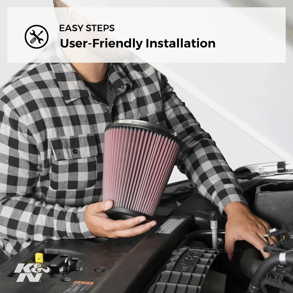 K&N Engine Air Filter: High Performance, Premium, Washable, Industrial Replacement Filter, Heavy Duty: E-3515