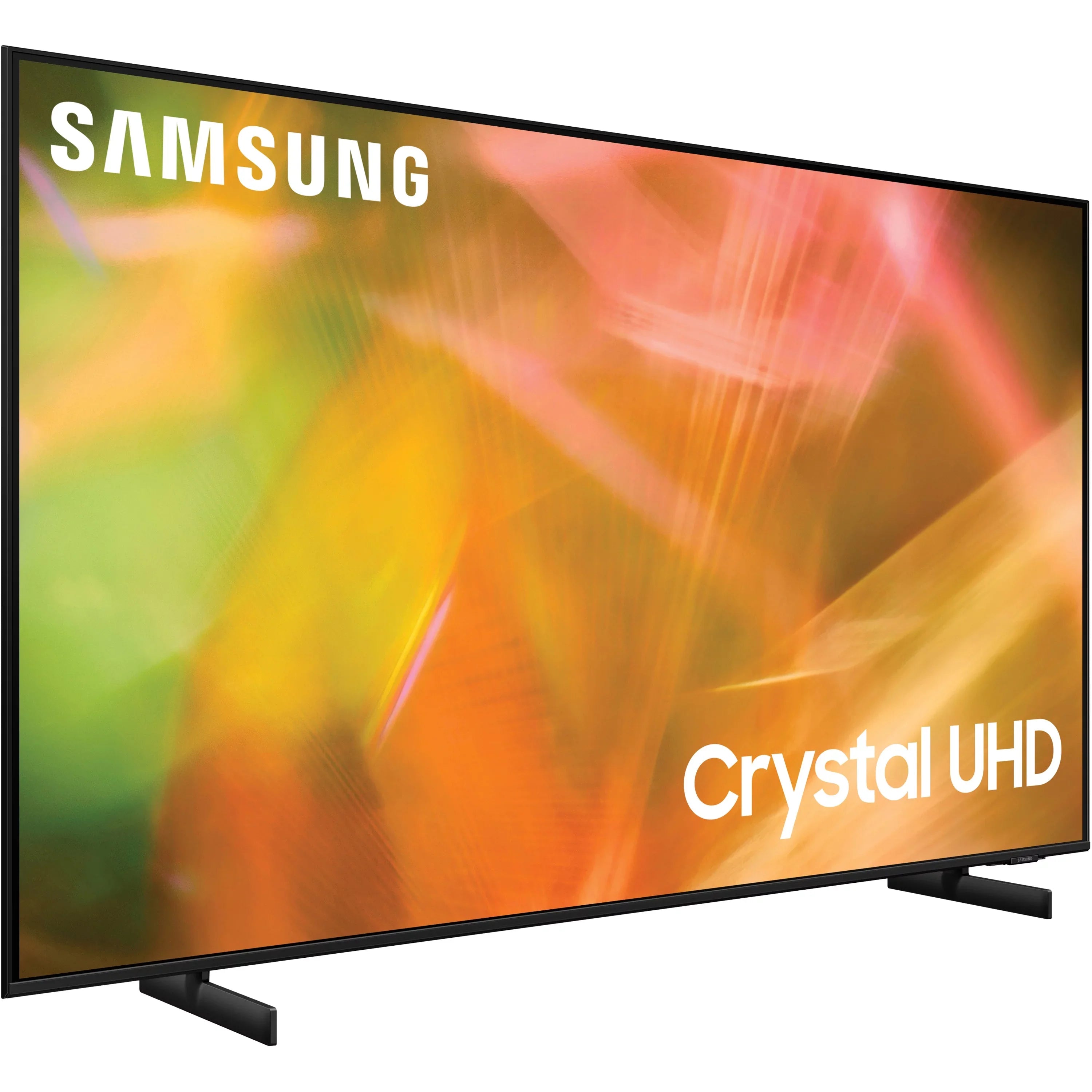 Restored Samsung 43" Class 4K Crystal UHD (2160p) LED Smart TV with HDR UN43AU8000 2021 [Refurbished]