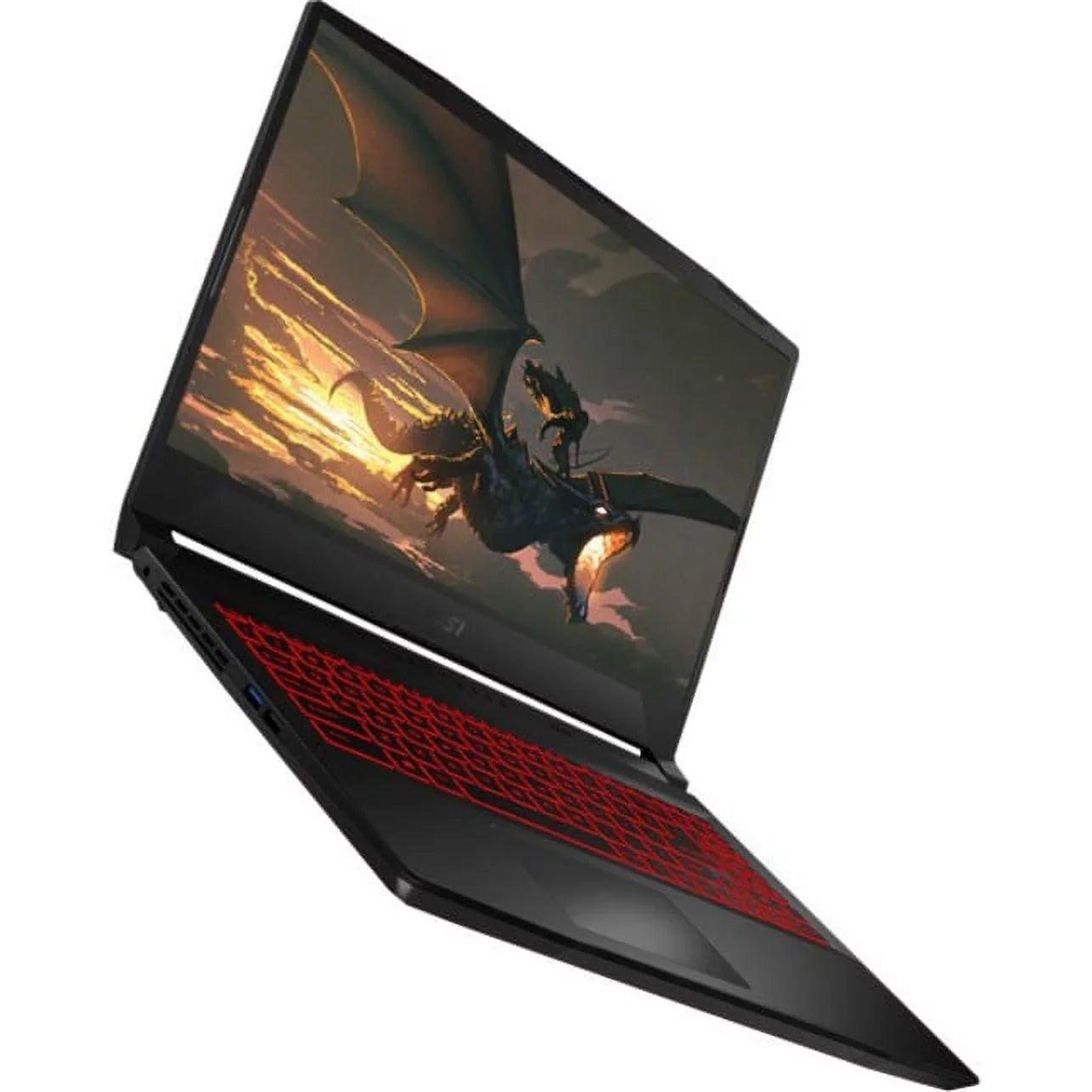 MSI Katana GF66, 15.6\" Full HD, i7-11800H, NVIDIA GeForce RTX 3060, 16GB RAM, 1TB SSD, Black, Windows 10 Home, Katana GF66 11UE-031