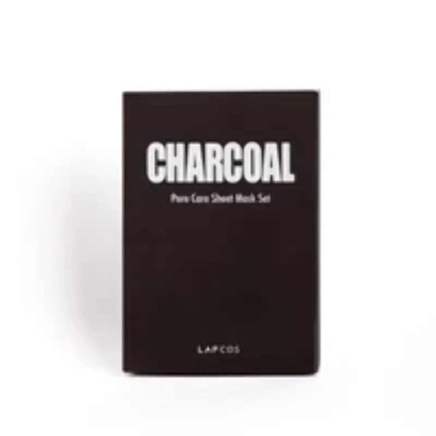 LAPCOS Charcoal Sheet Mask, Daily Face Mask with Salicylic Acid and Tea Tree Oil to Detoxify and Tighten Skin, 5-Pack