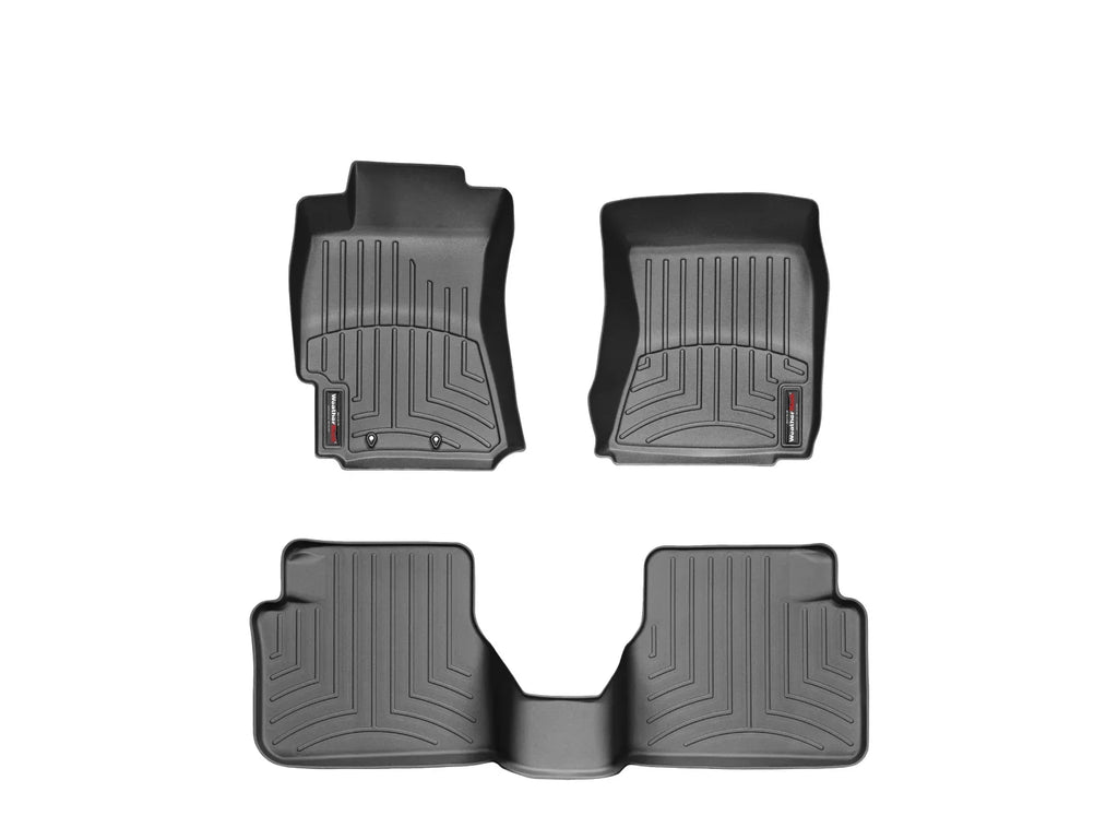 Condition Custom Fit FloorLiners Matching with 2009-2013 Subaru Forester - 1st & 2nd Row, Black