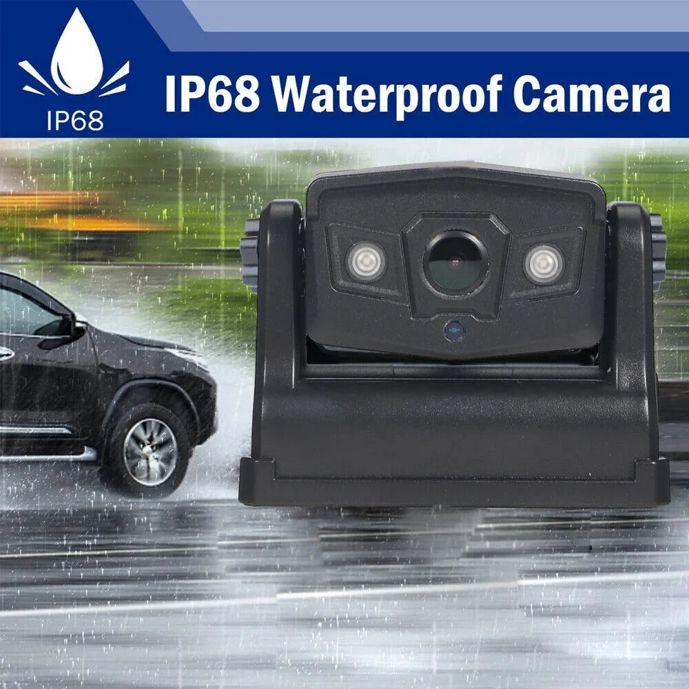 JLLOM 9600mAh Magnetic WiFi Camera - Premium Wireless Backup, Comprehensive Front/Rear Vehicle Views