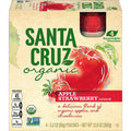 Santa Cruz Organic® Apple Sauce Apple Strawberry -- 4 Pouches Pack of 2