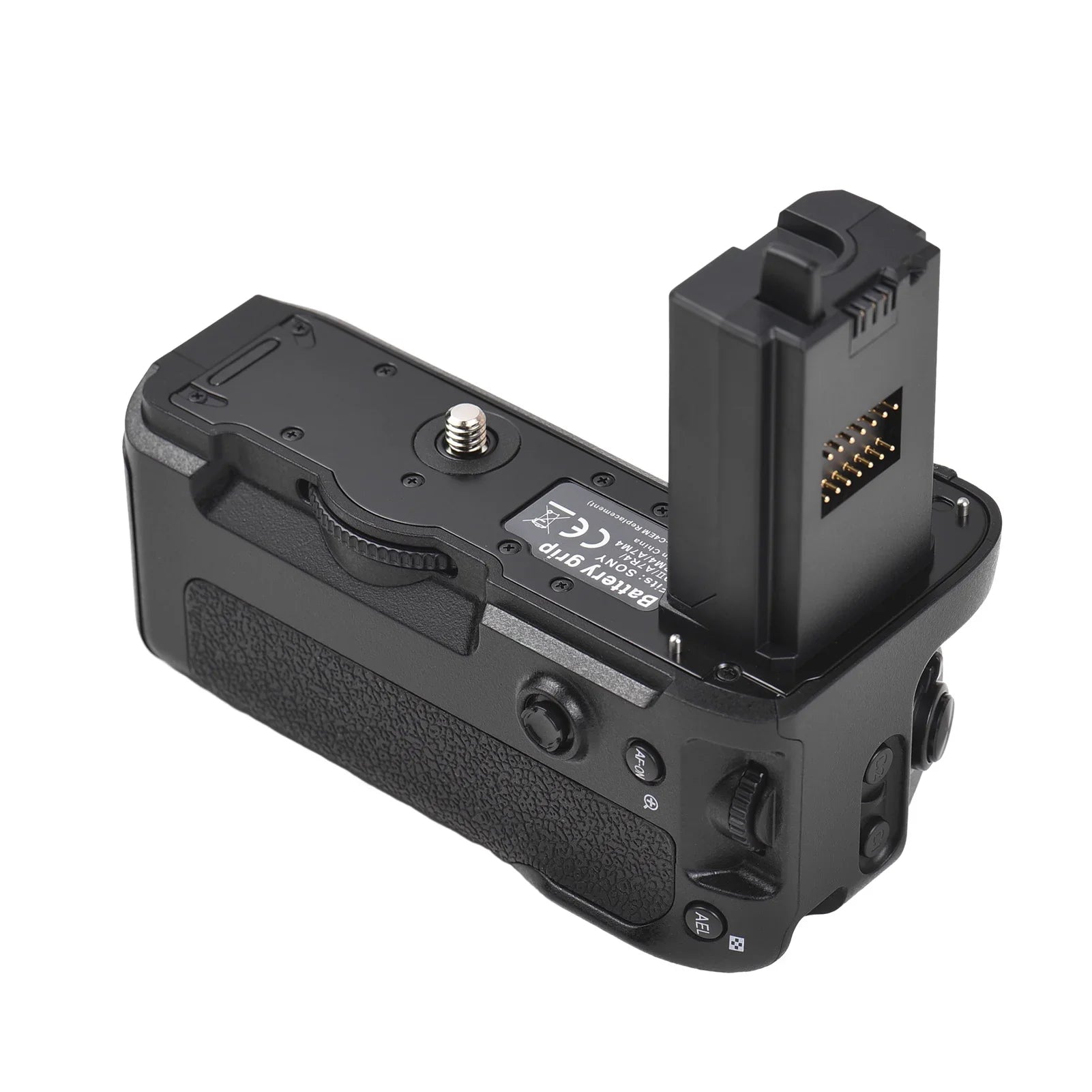 Carevas Grip Holder,Dual Battery Suitable A7rm4/ / A7siii/ A7r4/ A7m4/ A7rm4/ With A9ii/ A7r4/ A7riv/ A7rv/ A7rmv Battery Suitable With A7m4/ A7rm4/ / Suitable With A9ii/ A7siii/ A7riv/ A7rv/