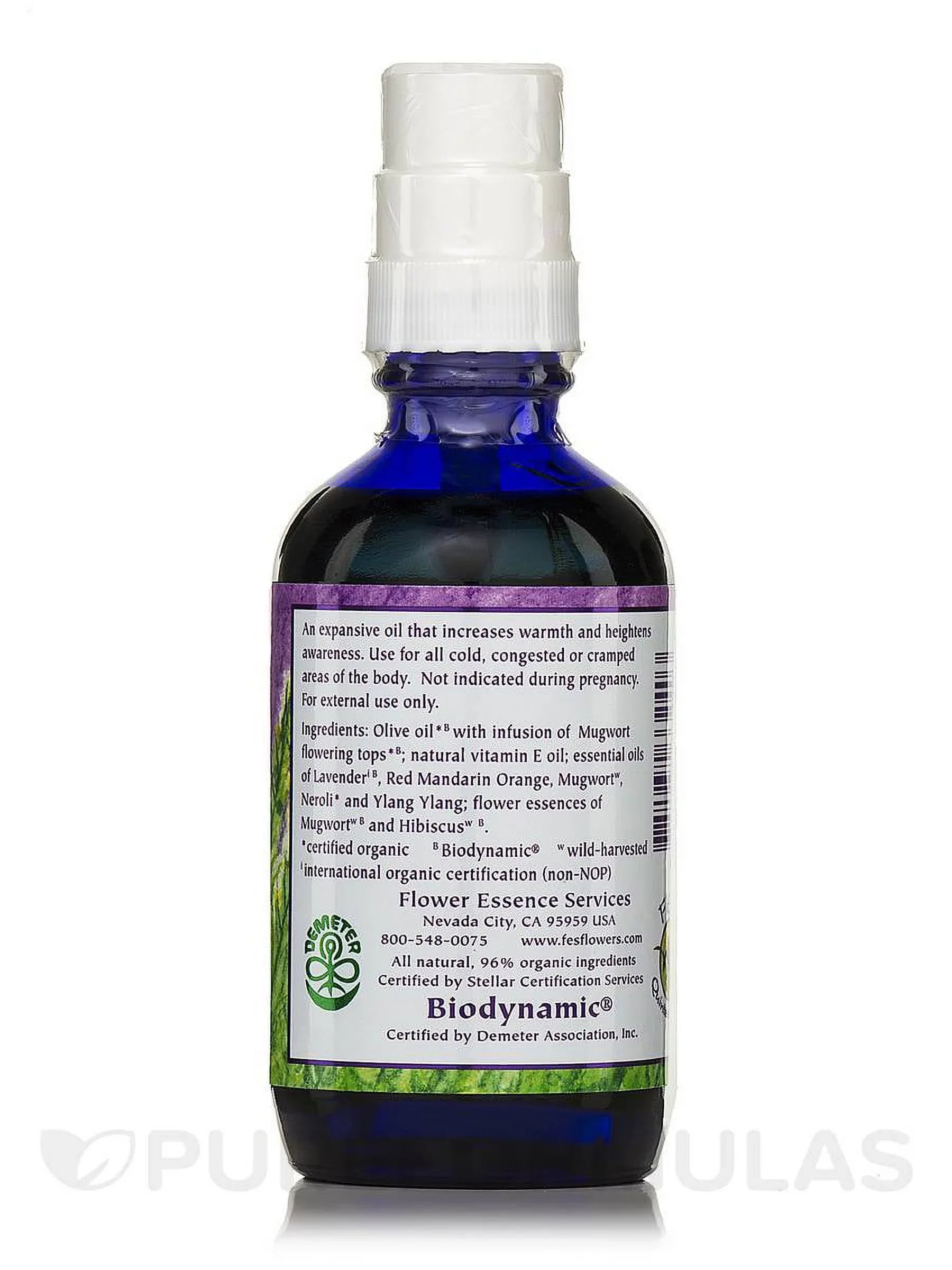 Flower Essence Services Mugwort Moon Magic Pump Top, 4 oz