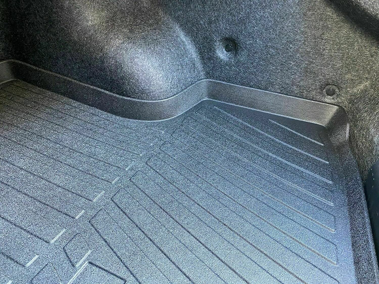 EACCESSORIES EA Cargo Liner – Trunk Mat for Nissan Altima 2013-2023 – Durable Trunk Mats for Cars with Raised Lip – Non-Slip Car Trunk Mat Rubber – Easy to Install – Laser Pre-Cut Design