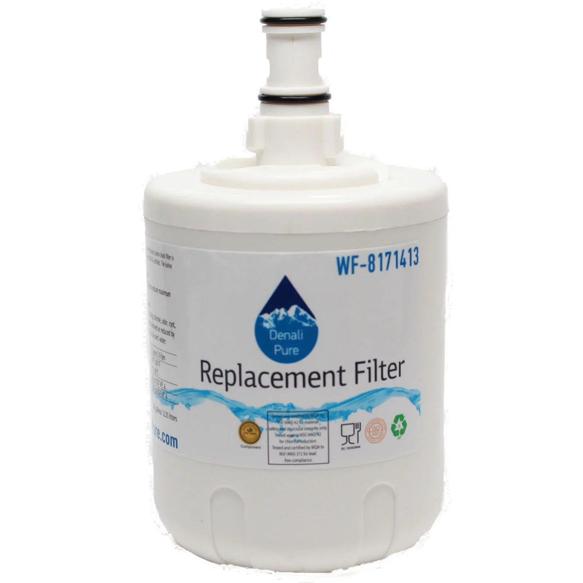 4-Pack Replacement for Kenmore / Sears 10672204201 Refrigerator Water Filter - Matching with Kenmore / Sears 46-9002 Fridge Water Filter Cartridge - Denali Pure Brand