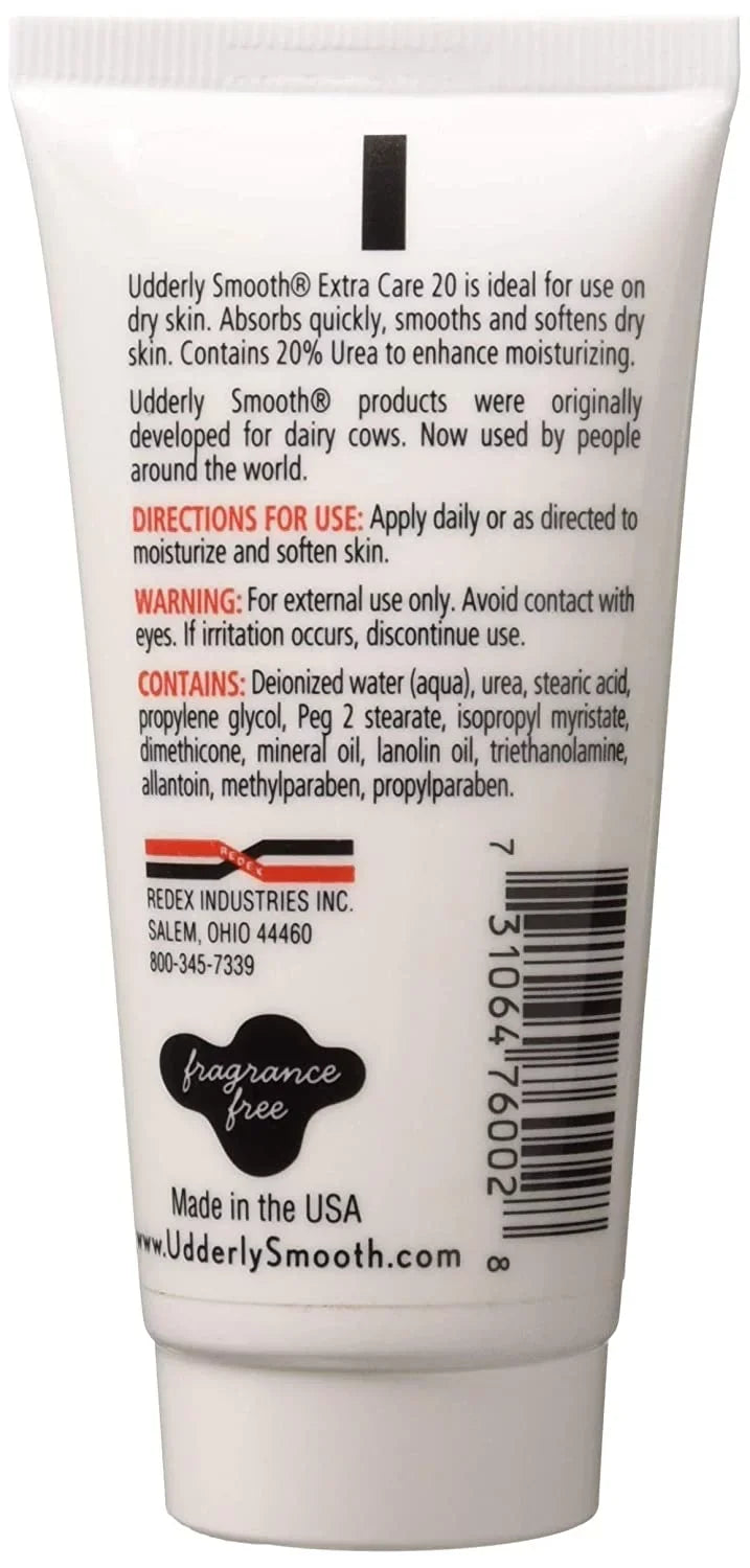 Udderly Smooth Hands & Body Cream Extra Care 20 Replenishing 2 oz, 5-Pack