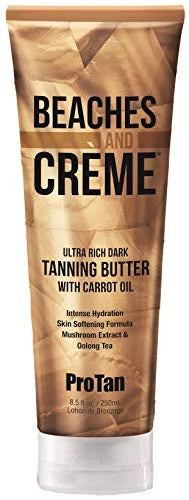ProTan BEACHES and CREME Tanning Lotion Butter (8.5 ounce) indoor tanning lotion