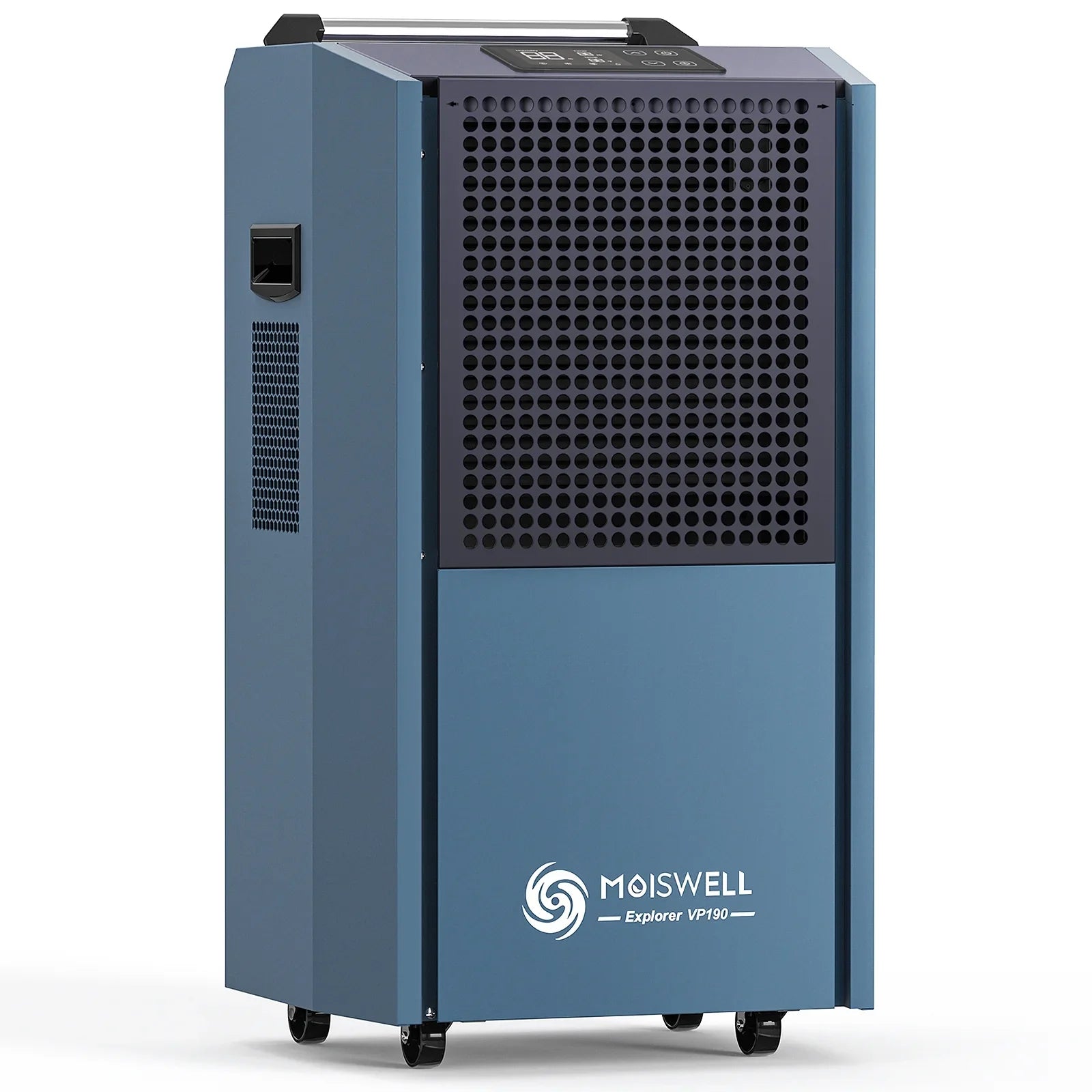 Moiswell 190 Pints Commercial Dehumidifier with Pump for Basements, Industrial dehumidifiers for large spaces Damage Restoration Warehouse